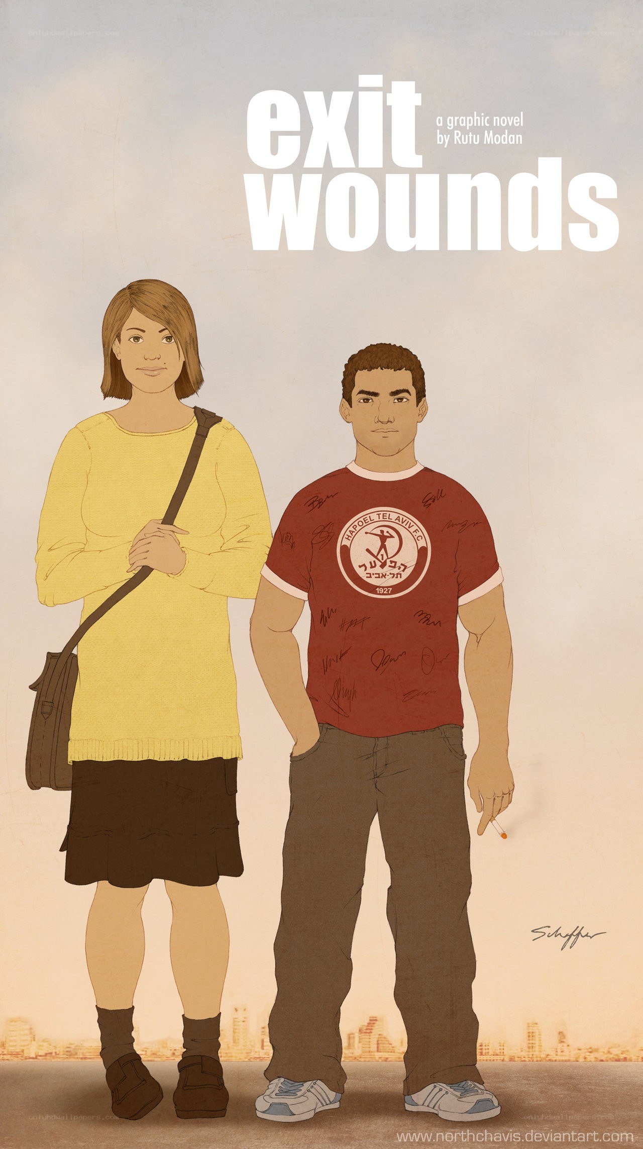 Exit Wounds graphic novel cover