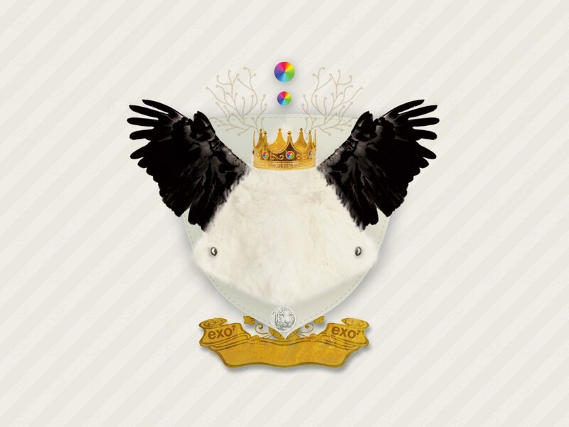 EXO-SC logo with crown and wings