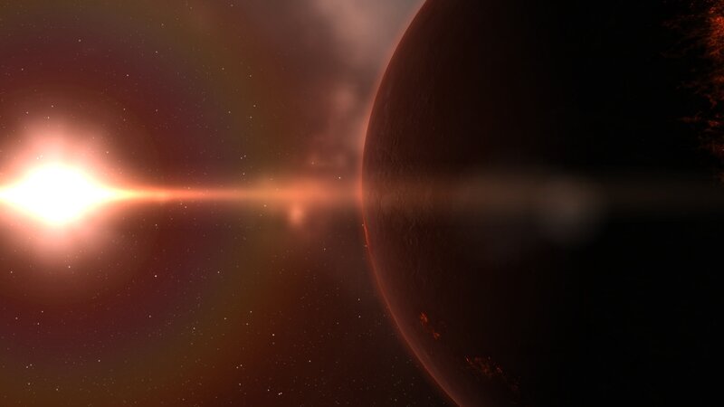 exoplanet in starlight