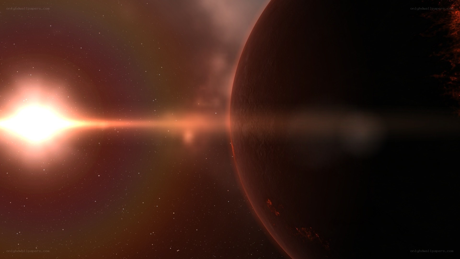 exoplanet in starlight