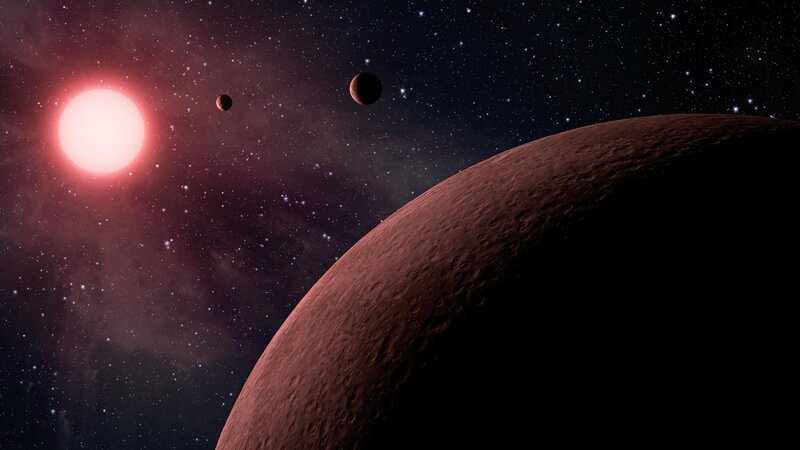 Exoplanet System — Red