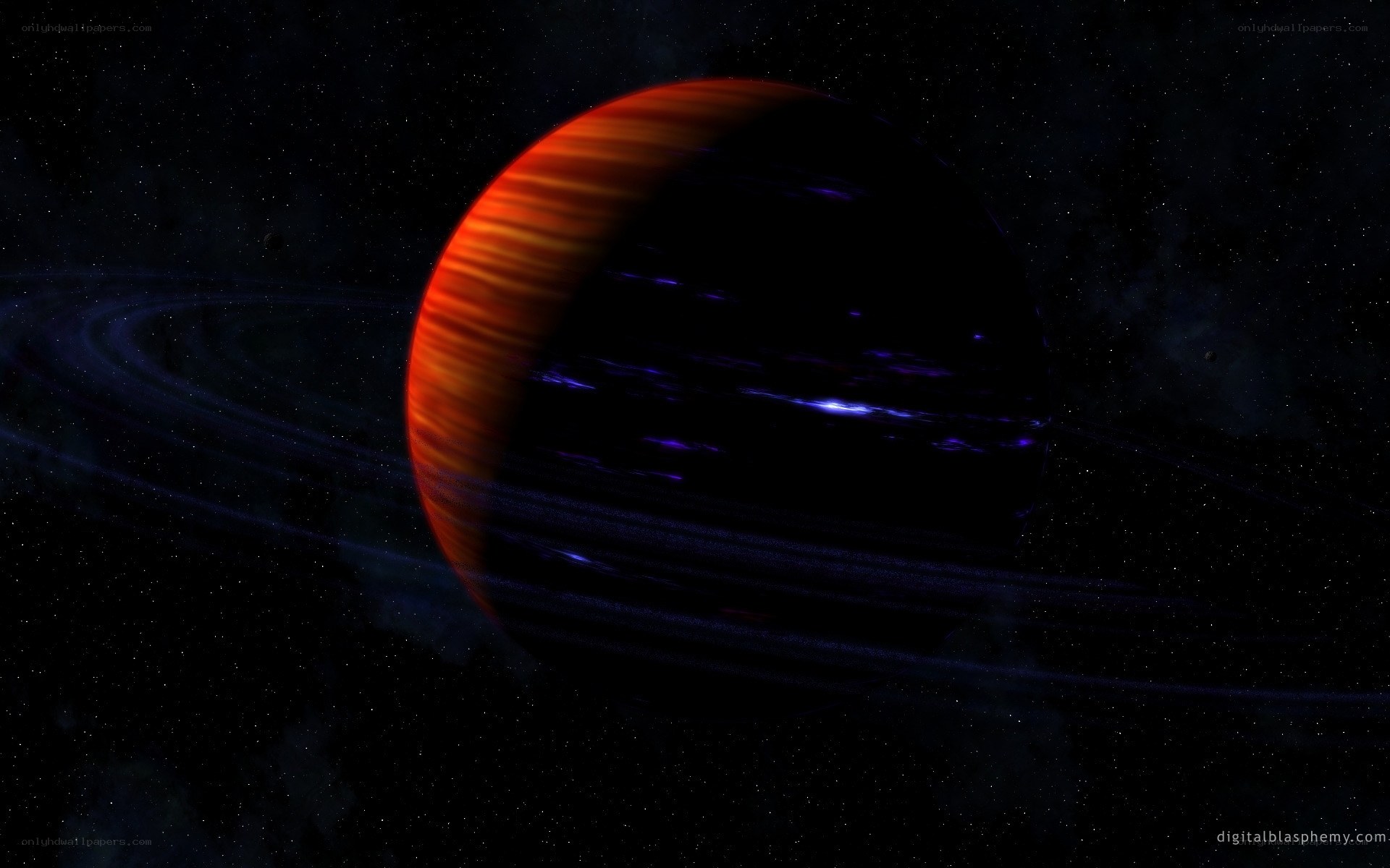 Exoplanet with rings