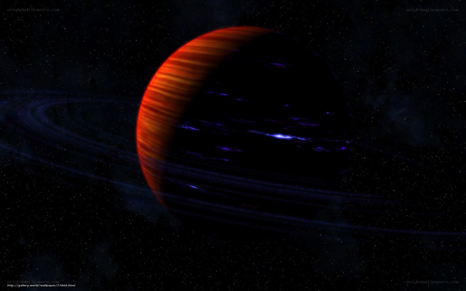 Exoplanet with rings