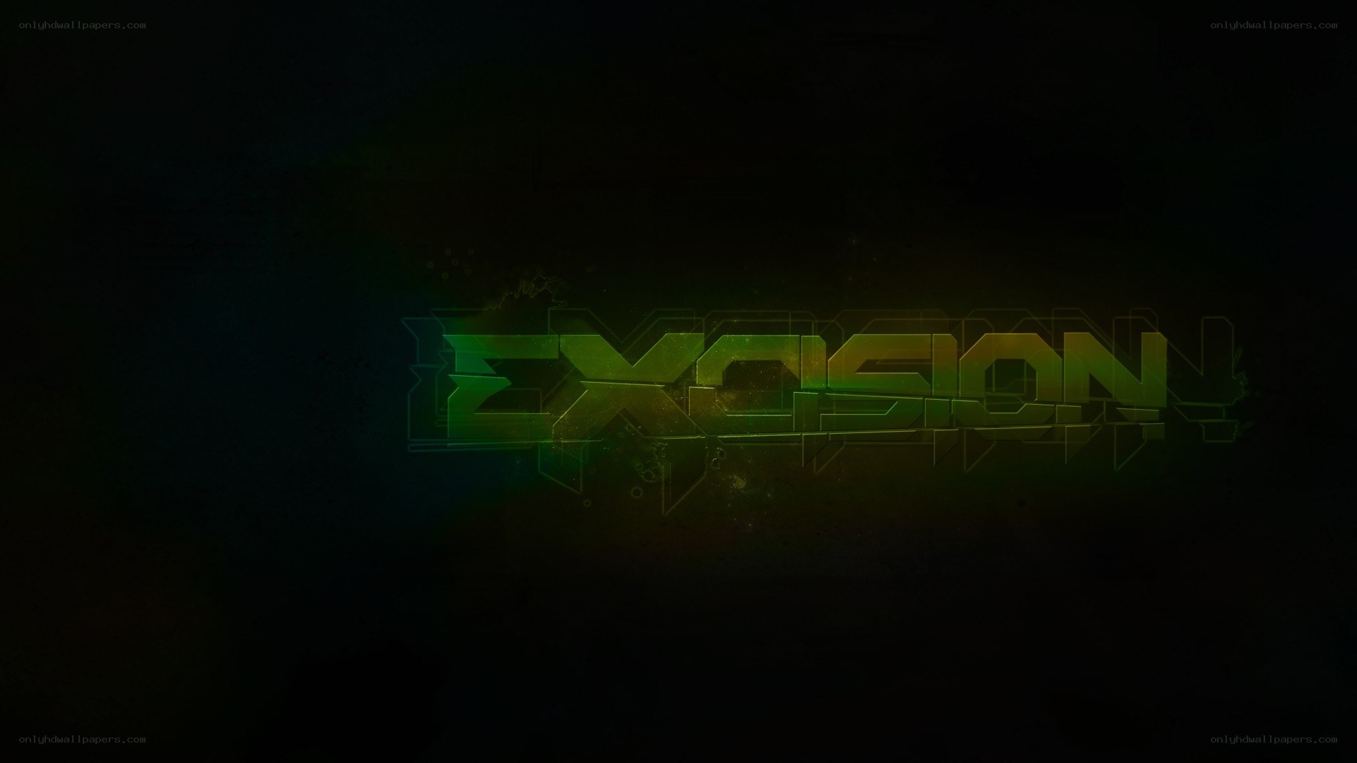 Exosion logo on dark background