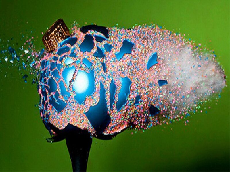 Exploding Candy Apple