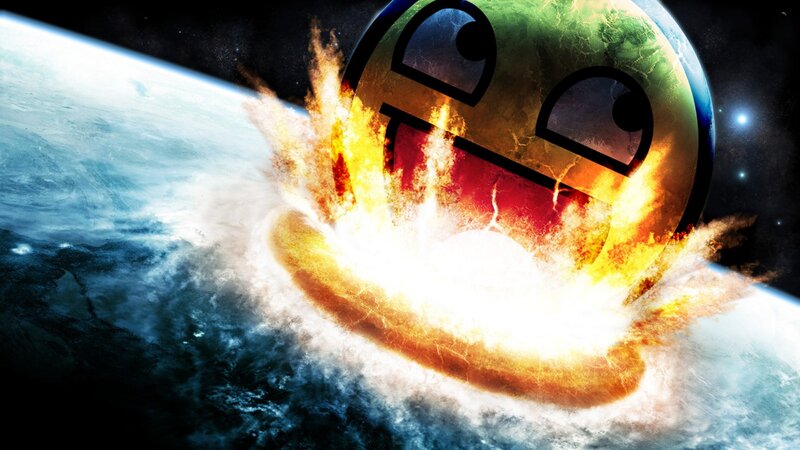 Exploding Earth Emoji