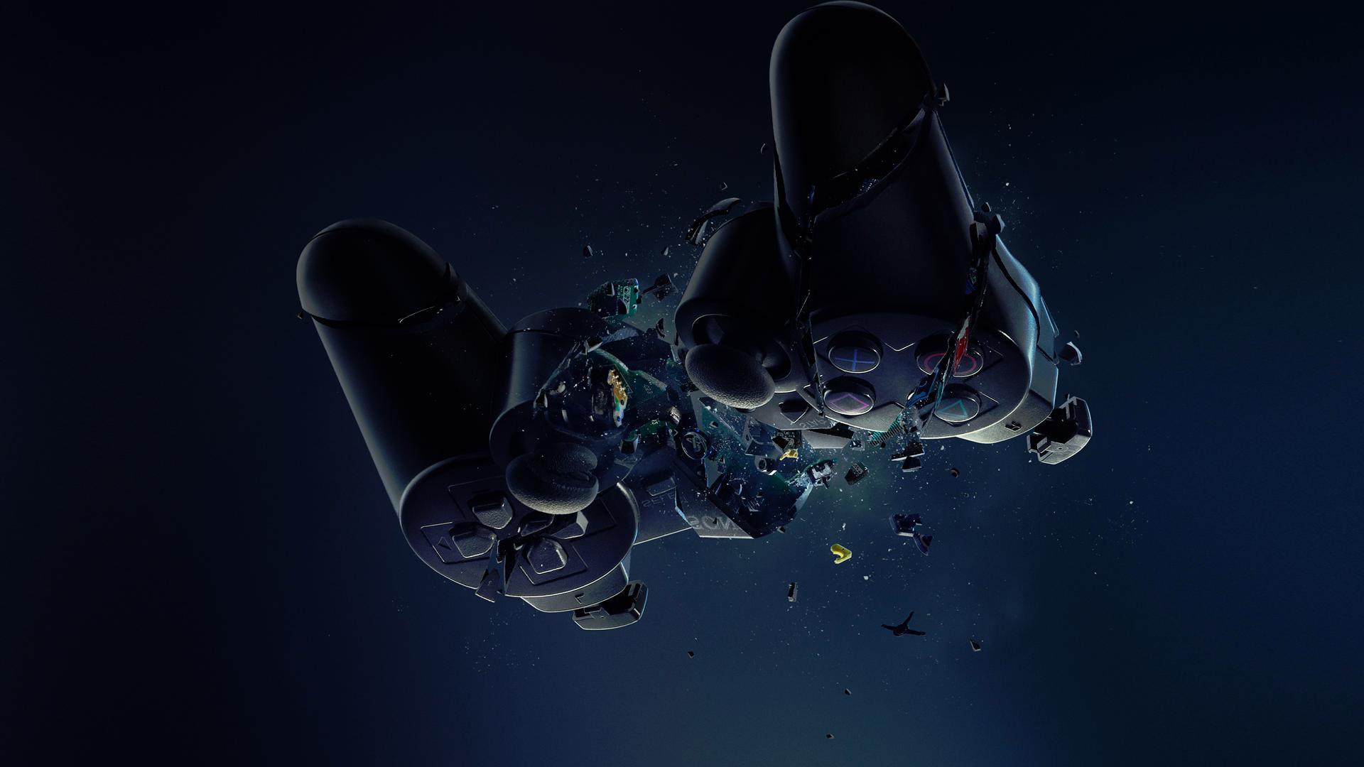 Exploding game controller