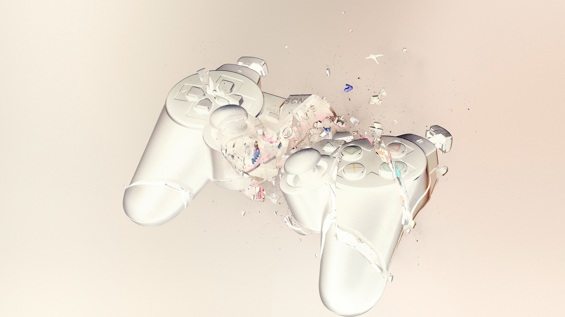 Exploding game controller