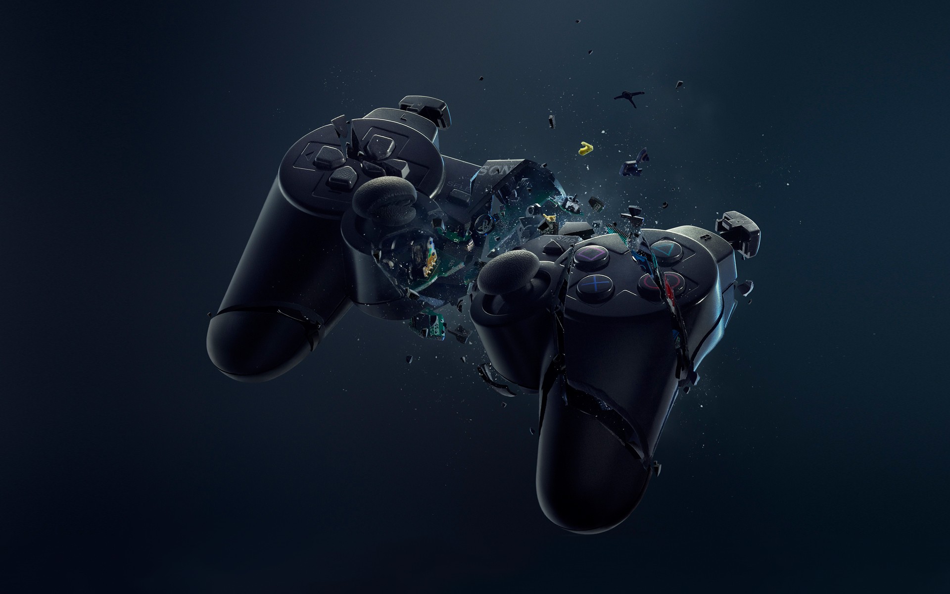 Exploding game controller
