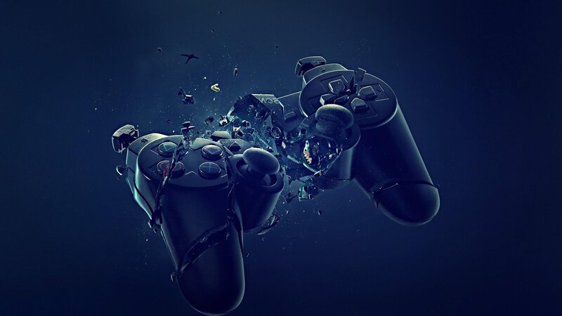 Exploding game controller