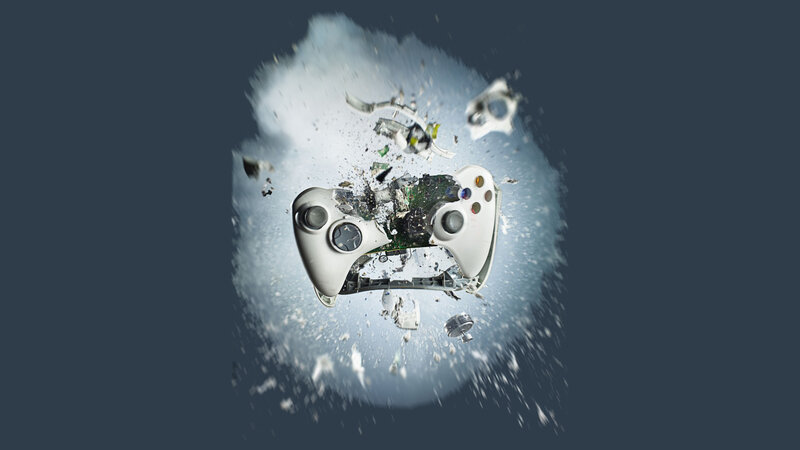 Exploding game controller