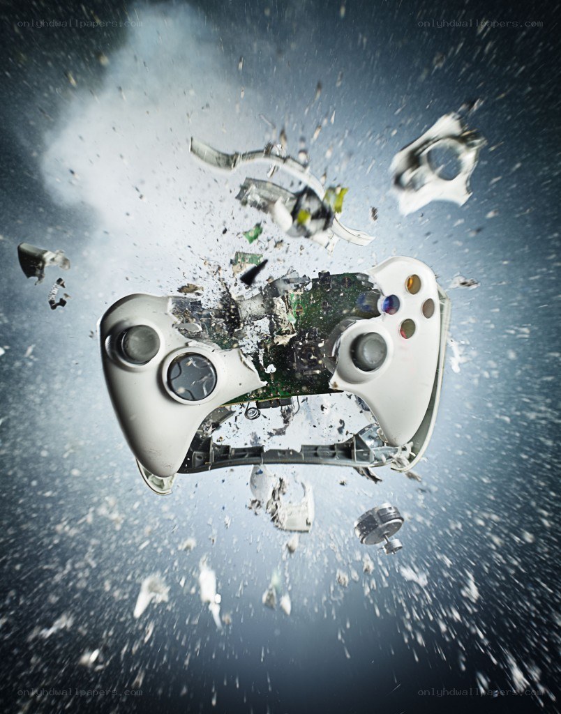 Exploding game controller