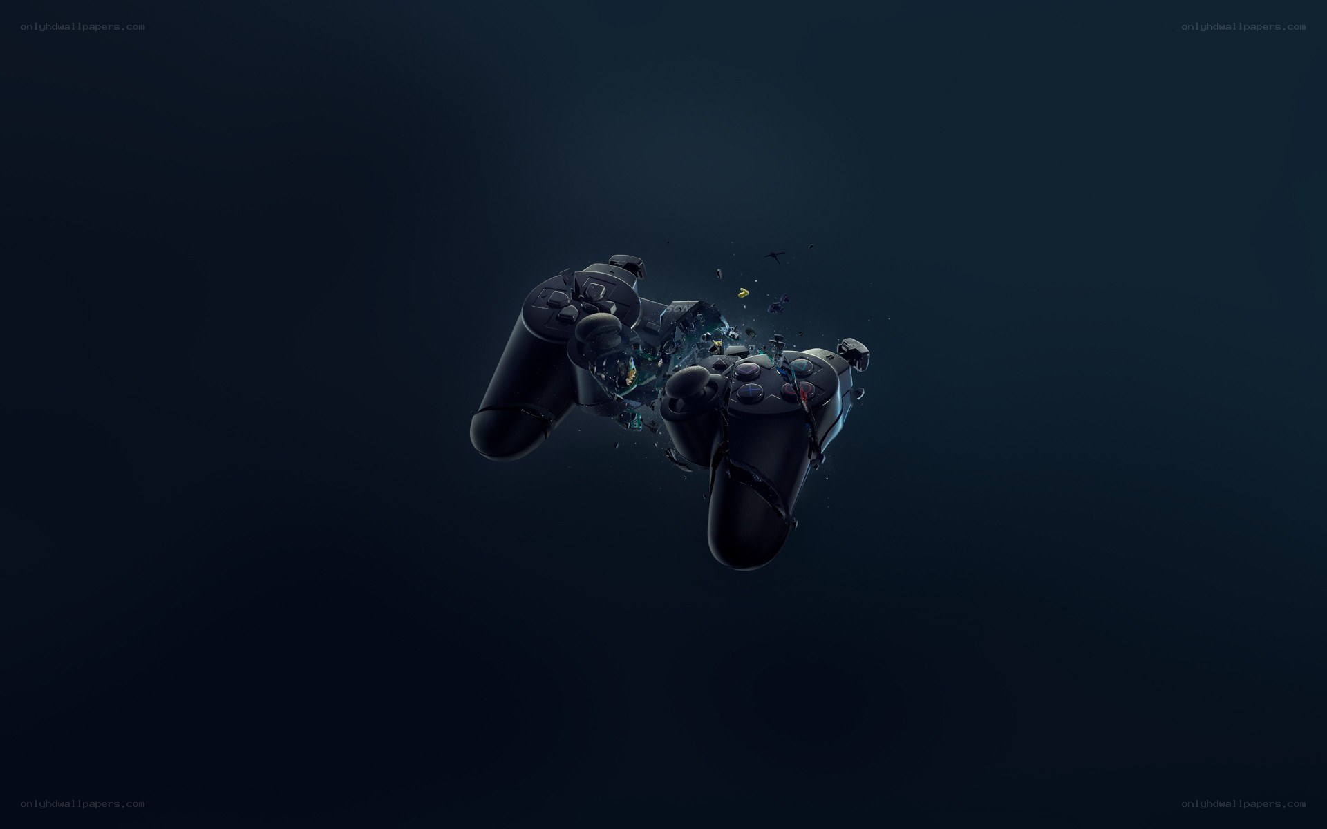 Exploding game controller