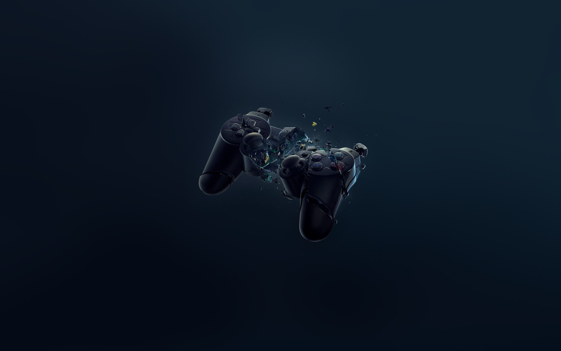 Exploding game controller