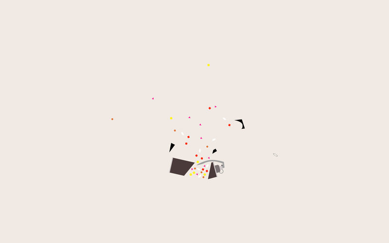 Exploding Geometric Shapes