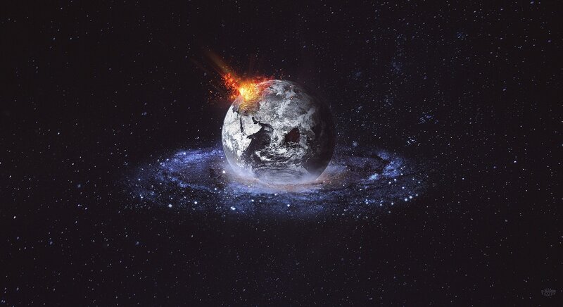 Exploding Planet Earth