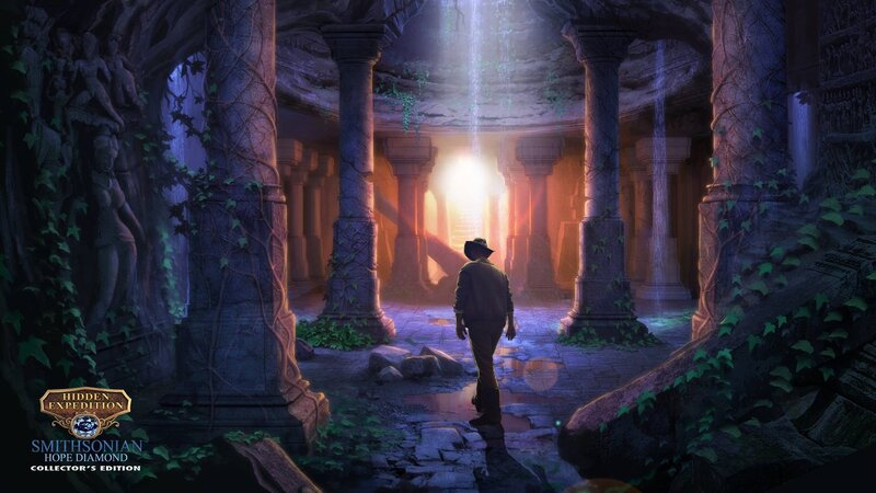 Explorer in Ancient Ruin — Purple