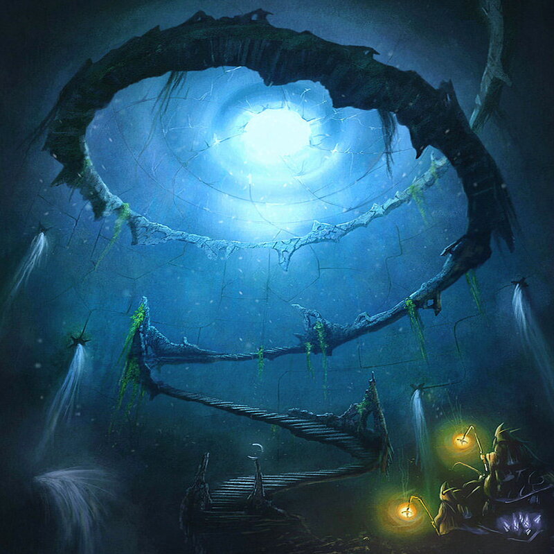 Explorer in Cave