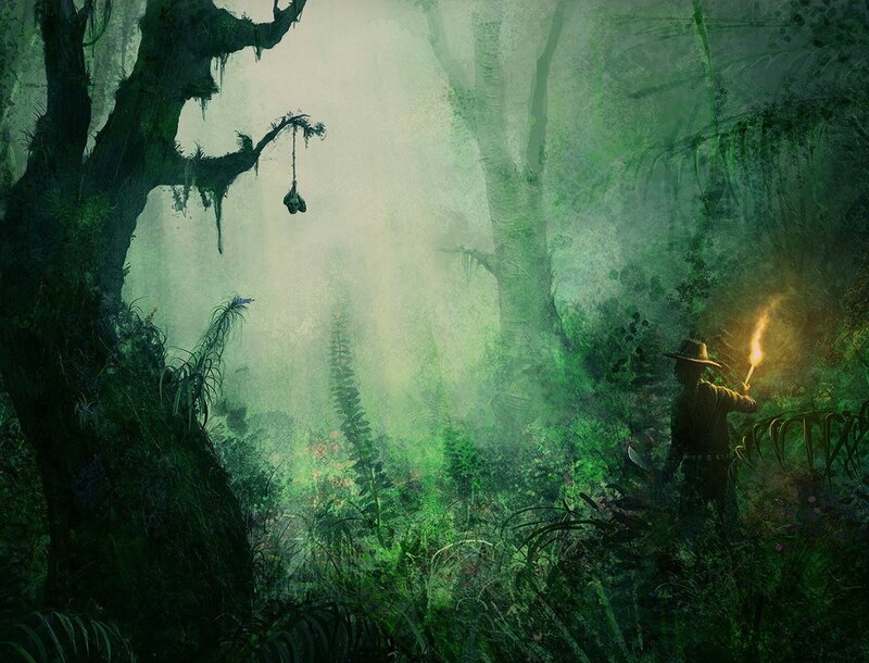 Explorer in Jungle