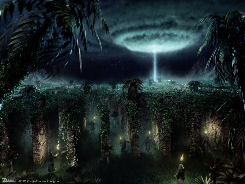 Explorers in Ancient Ruins — Green