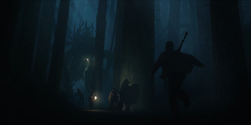 Explorers in Dark Forest — Blue