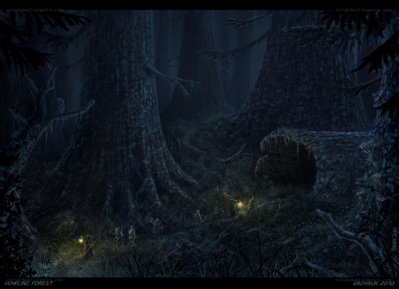 Explorers in the Howling Forest