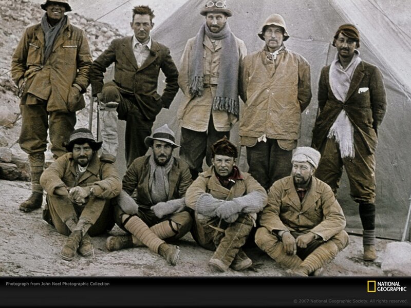 Explorers in Winter Gear