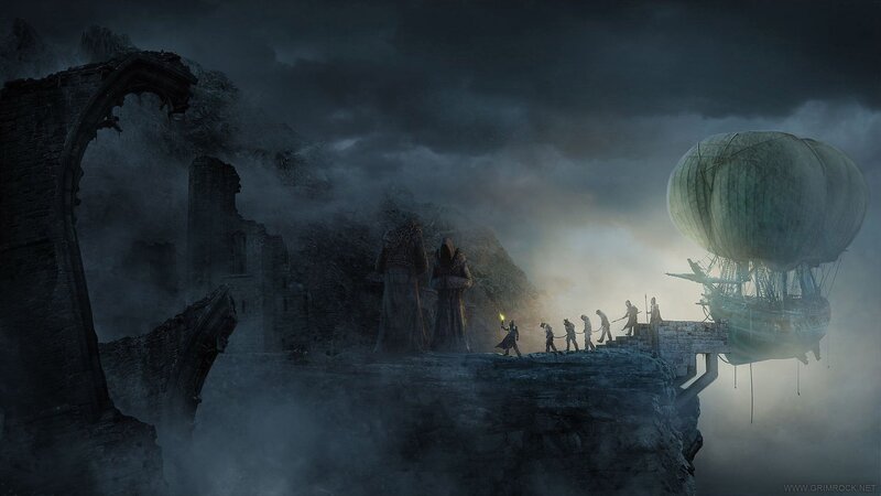 Explorers on a Cliff