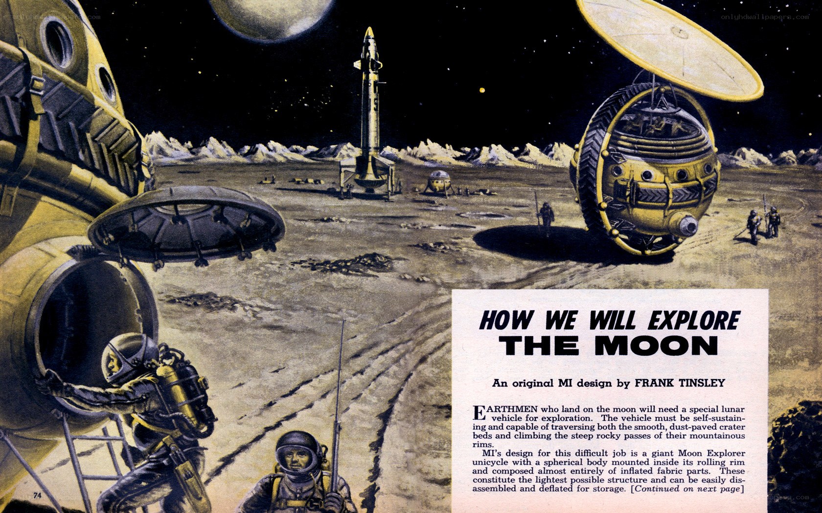Exploring the Moon