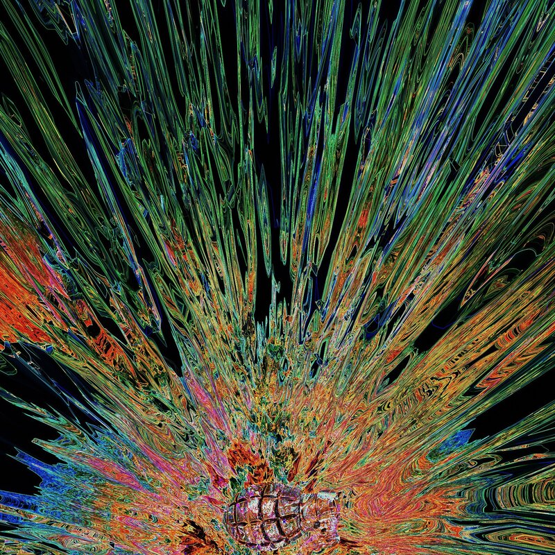 Explosion of Colorful Lines