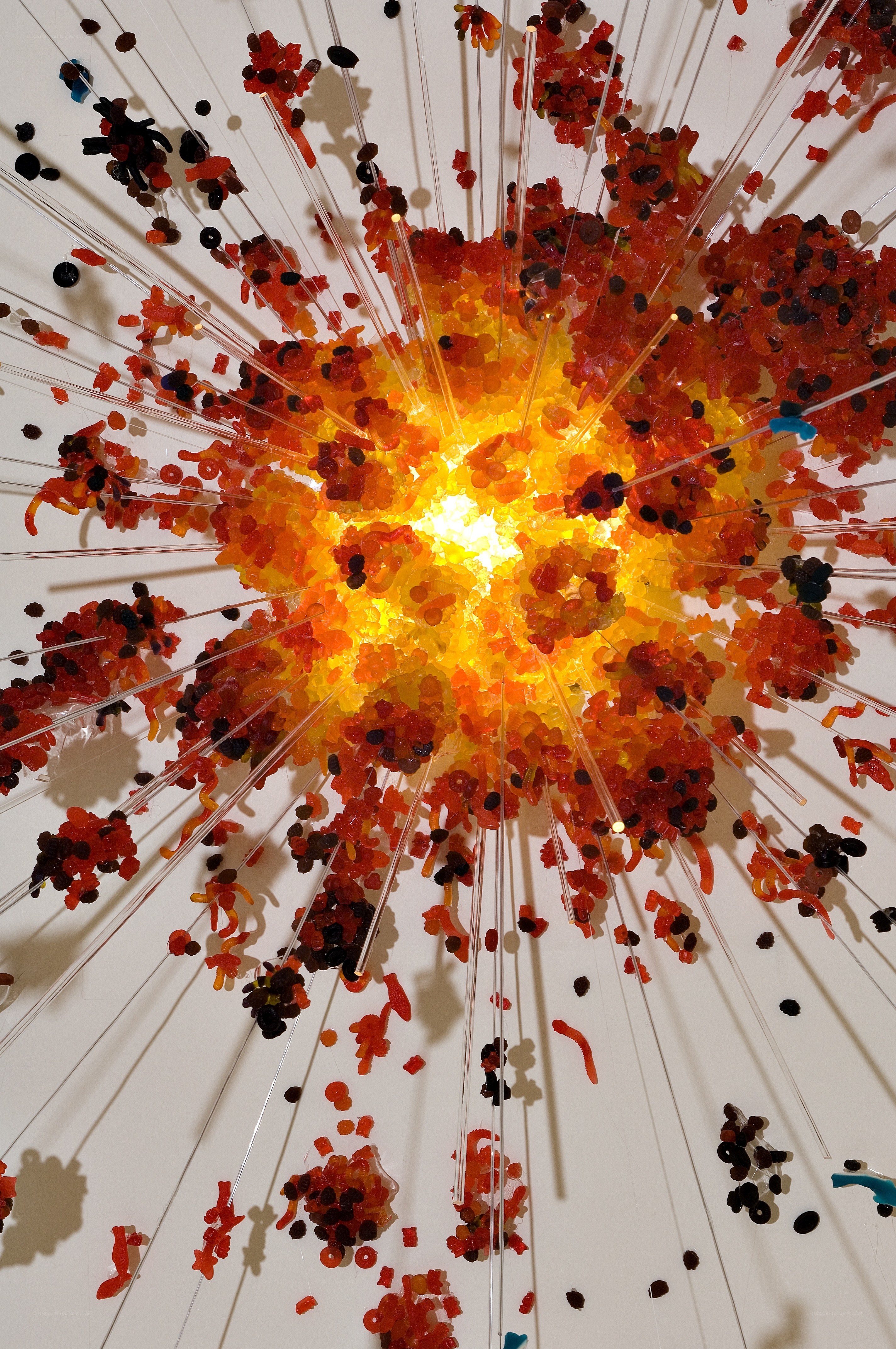 Explosion of Gummy Candies