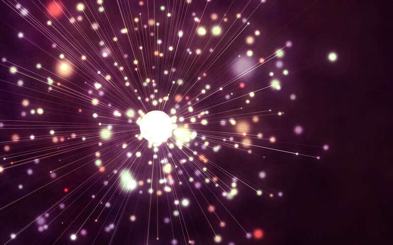 Explosion of Light Particles