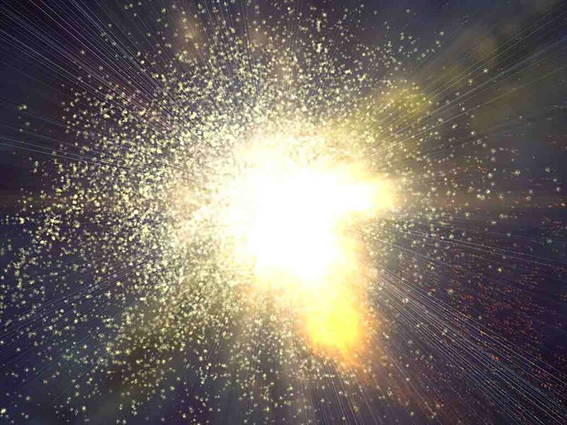 Explosion of Particles