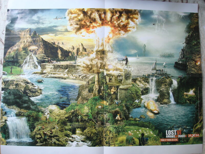 Explosion on Island
