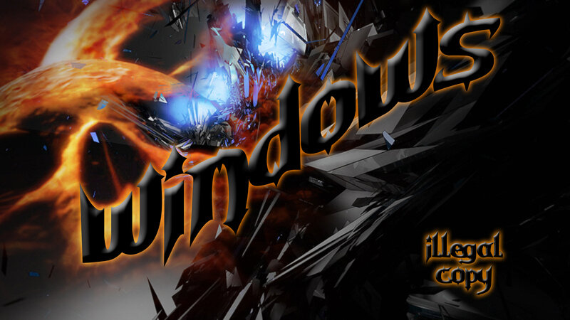 Explosion with Text — Black