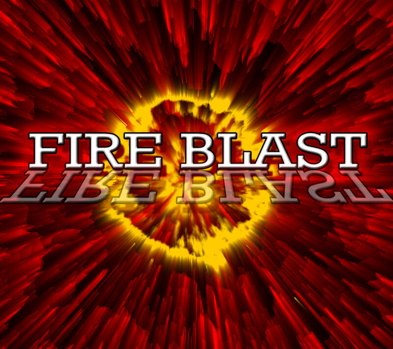 Explosion with Text