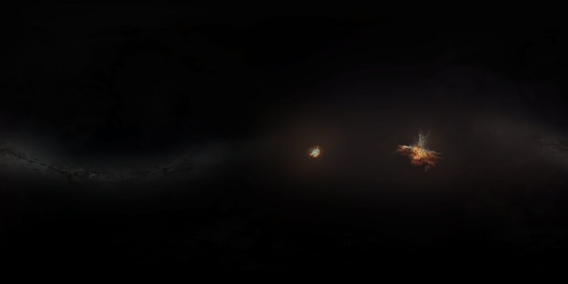 Explosions in Space