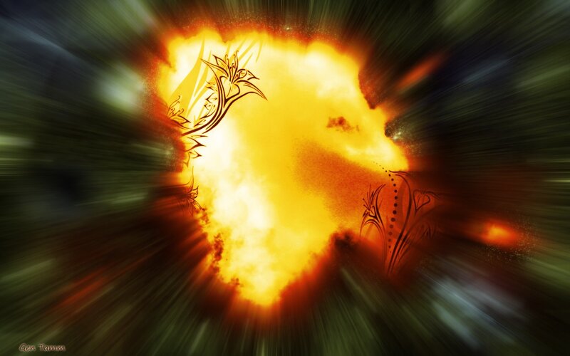 Explosive energy burst