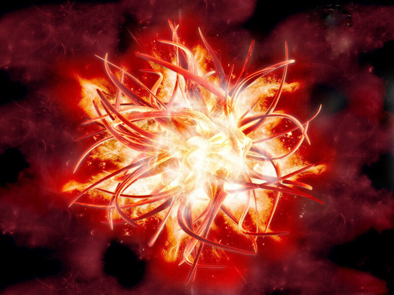 Explosive Energy Burst — Red