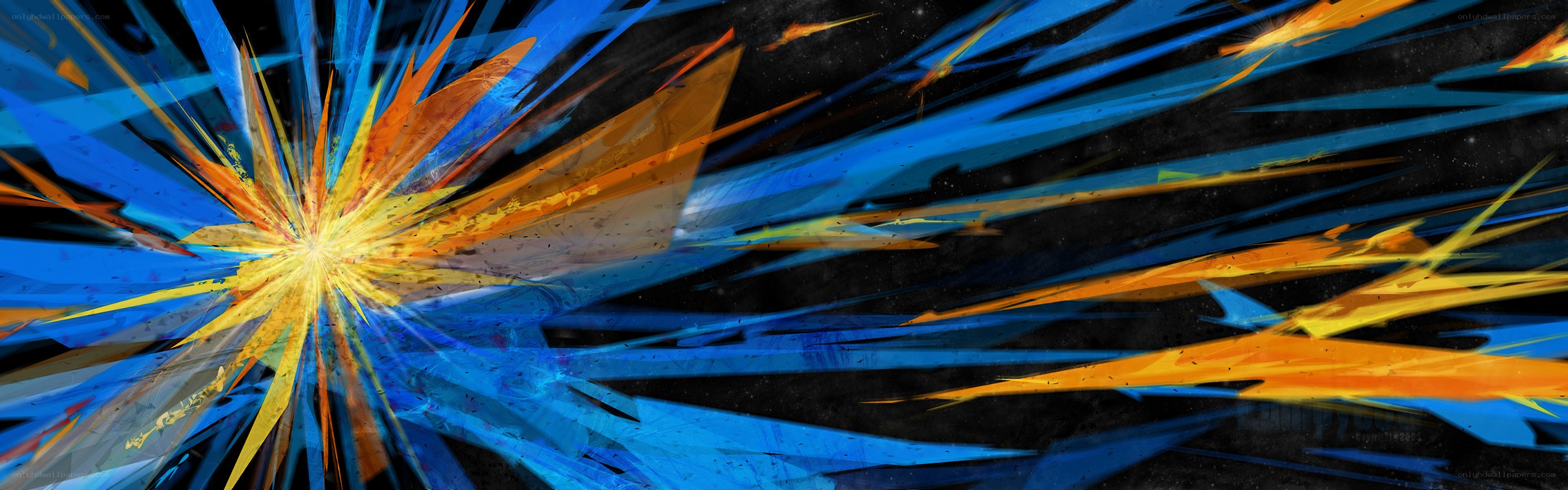 explosive energy burst