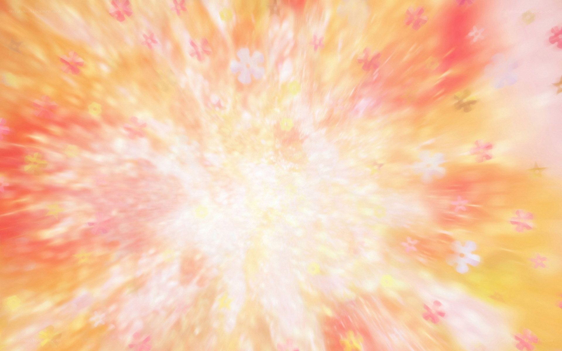 explosive flower burst