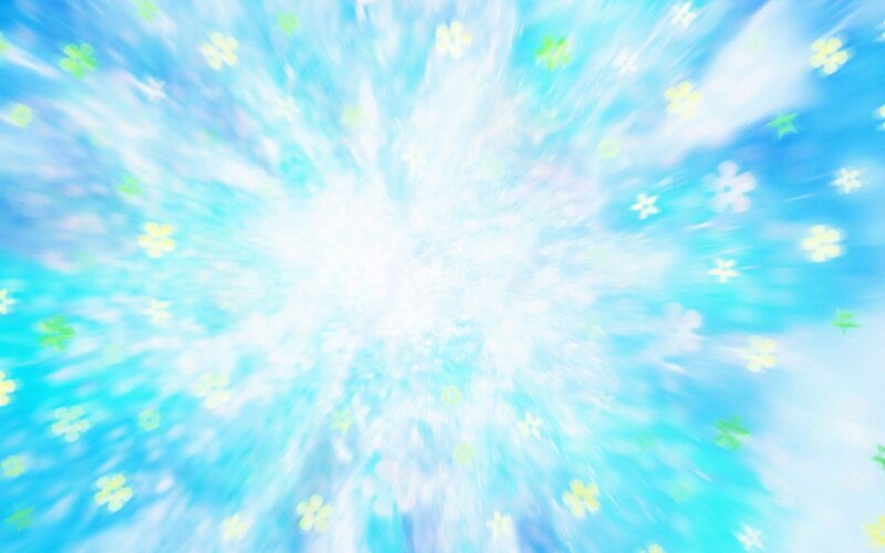 explosive light burst