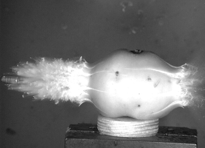 Explosive material test