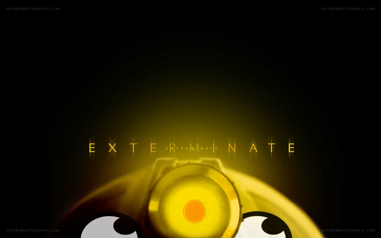 Exterminate title screen