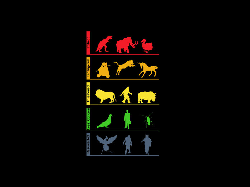 Extinct and Endangered Species Chart