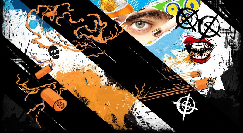 Eye and Mouth Collage
