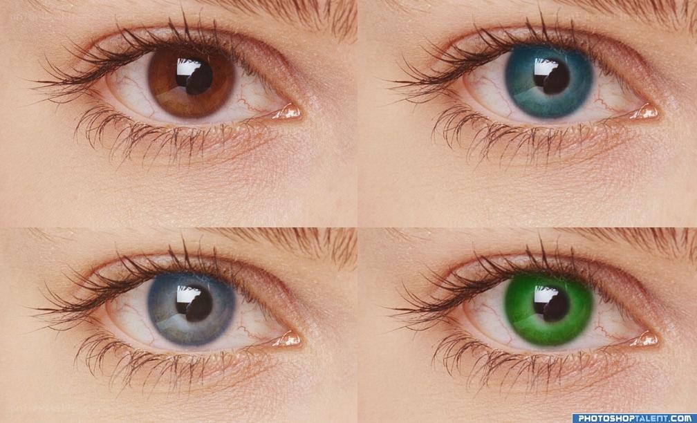 eye color change examples