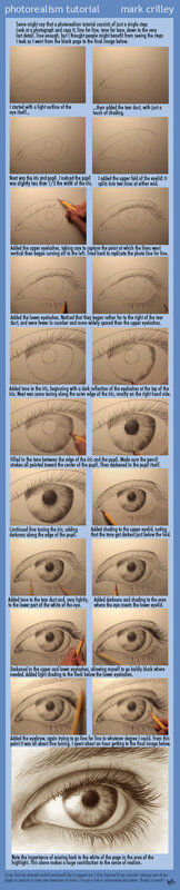eye drawing tutorial steps
