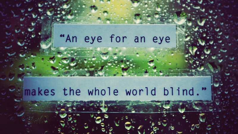 eye for an eye quote