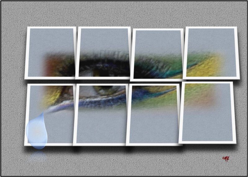 Eye in a Collage